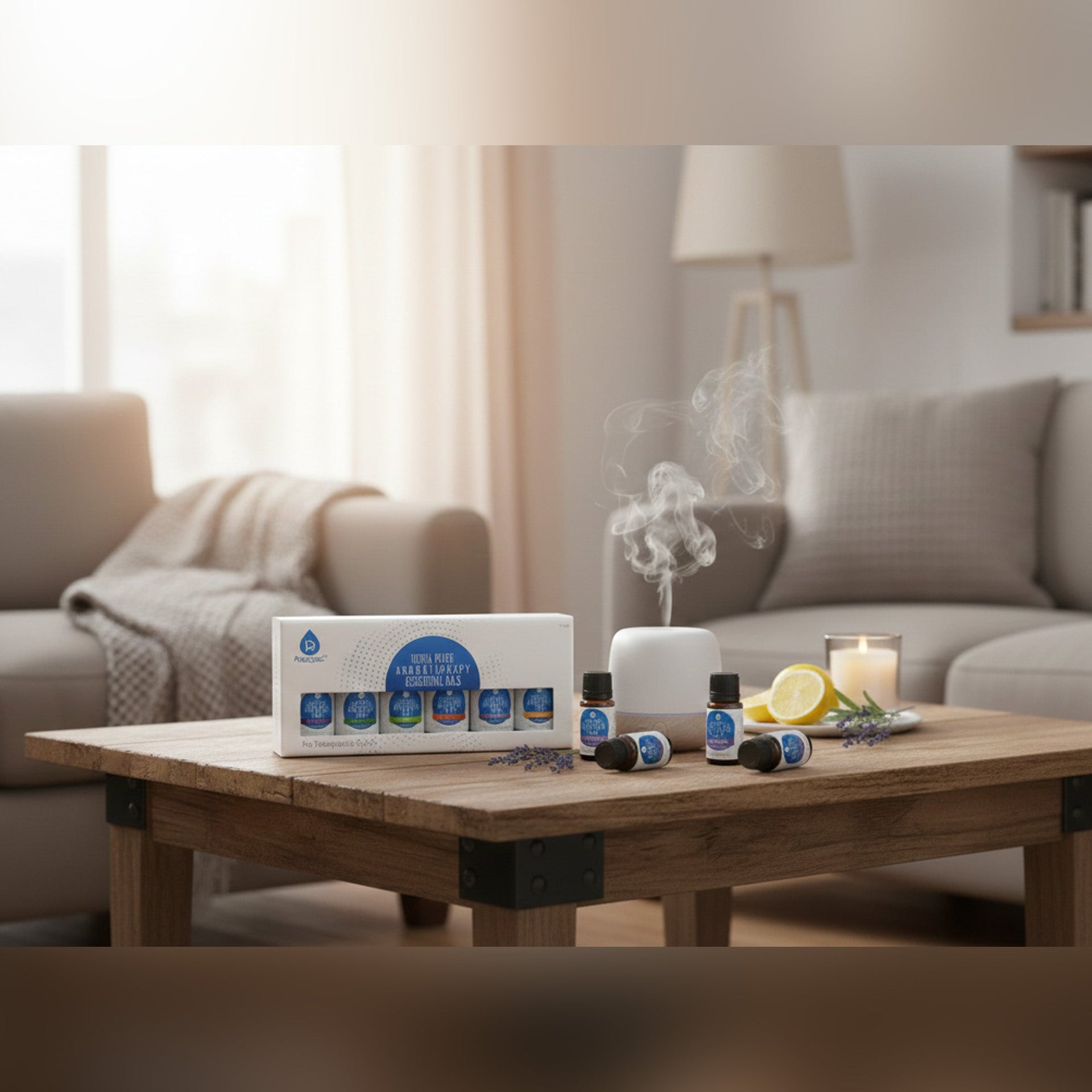 6 Pack of 100% Pure Essential Aromatherapy Oils