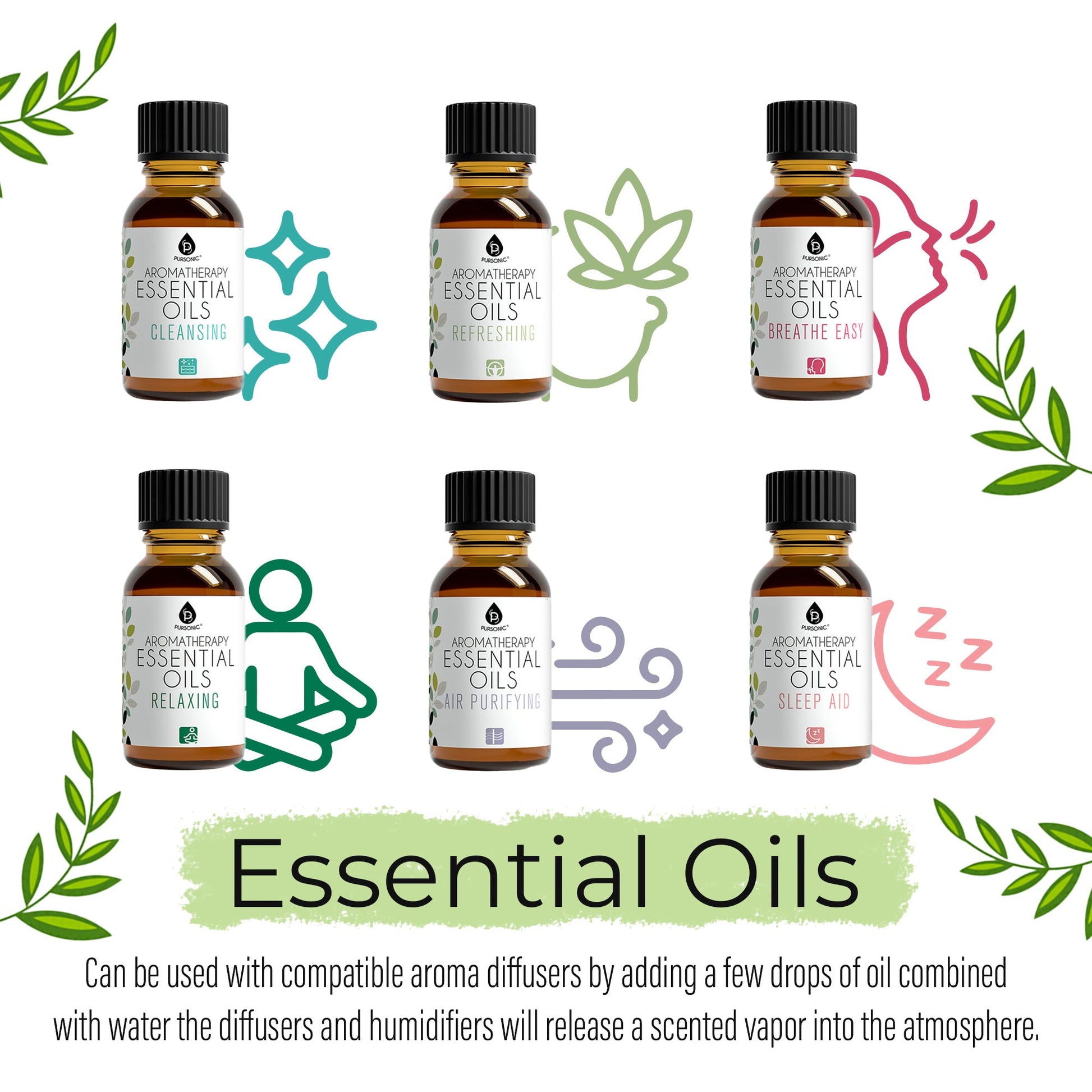 14 pack aromatherapy essential oil gift set-3