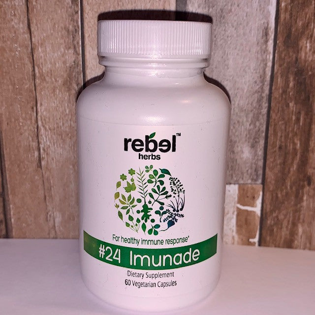 Rebel Herbs Organic Imunade Vegetarian Capsules - 60 Count-1