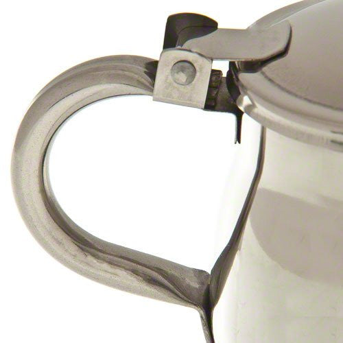 Stainless Steel Gooseneck Tea & Coffee Pot w/ Vented Hinged Lid-4