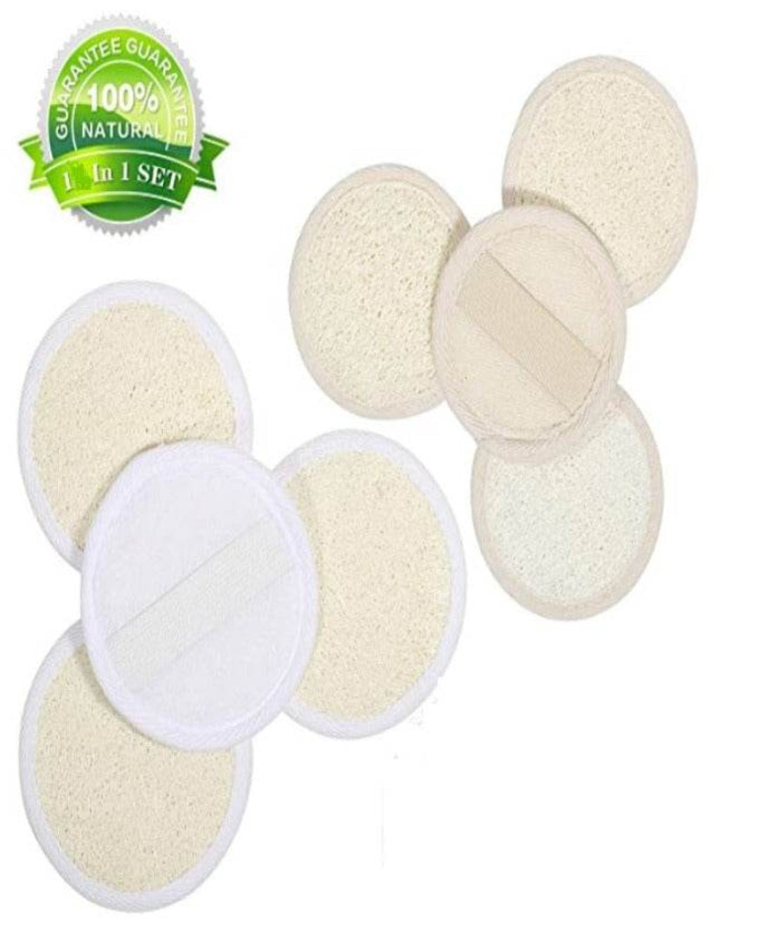 Natural Exloliating Facial Sponge set with natural texture in gallery position 1 Support Greg Profits Pay for Alzheimer's Treatments